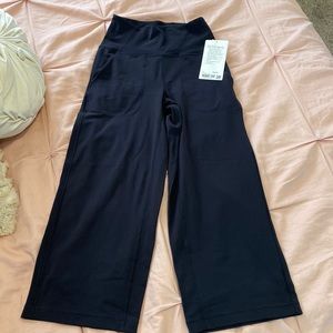 Lulu lemon align wide leg crop